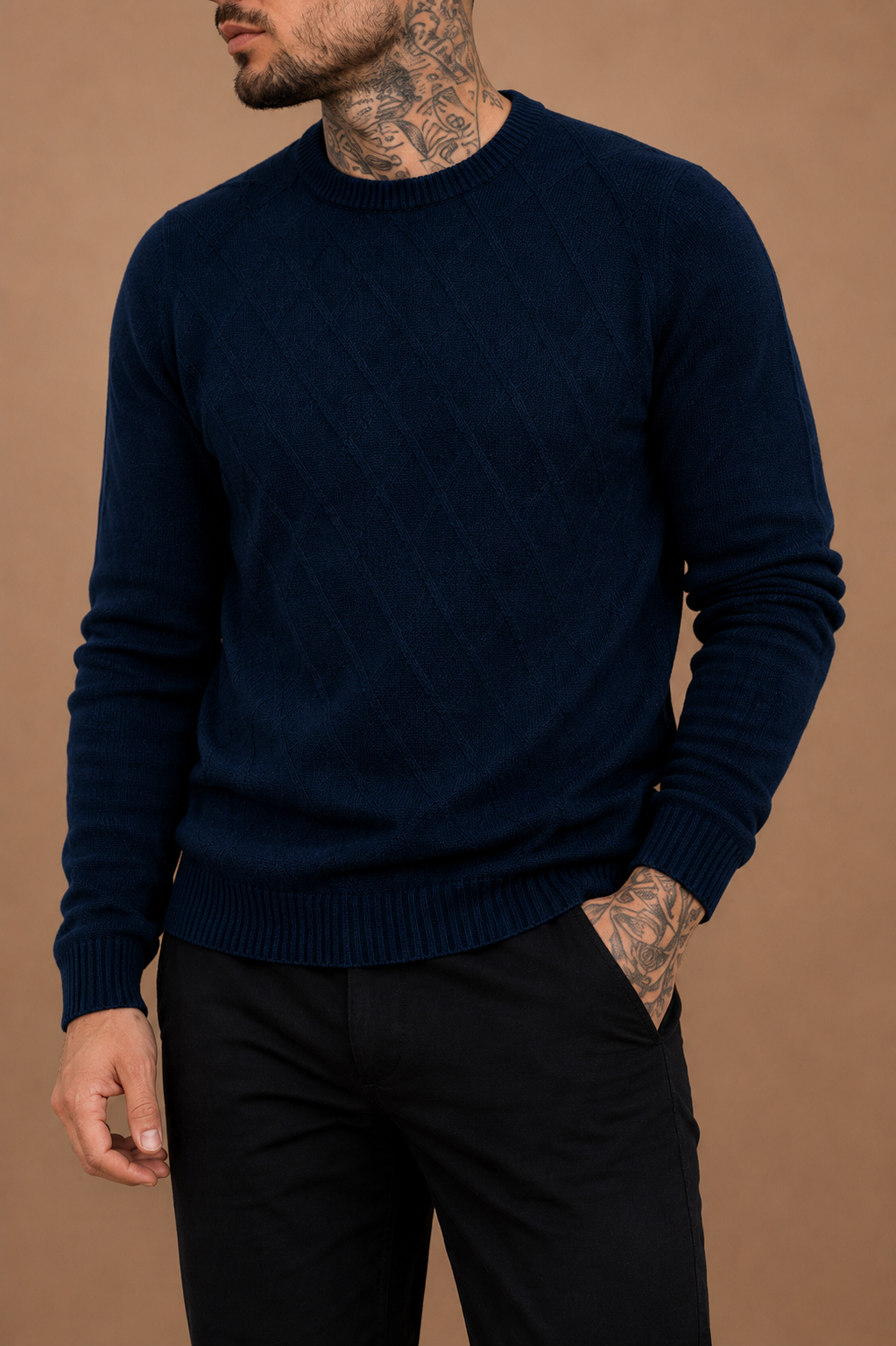 Sweater Premium Azul Marino ✨🧵