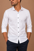 Camisa Poplin Premium Blanca ✨